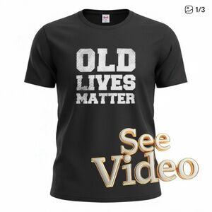 👛 (ANY 2/$20) COTTON BEST Short Sleeve Tee Old Lives Matter